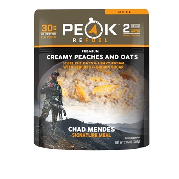 Peak Refuel Creamy Peaches & Oats - Freeze Dried