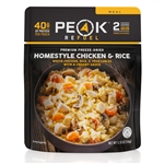 Peak Refuel Homestyle Chicken & Rice - Freeze Dried