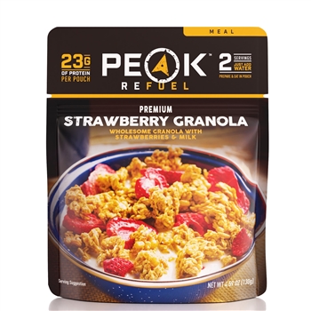 Peak Refuel Strawberry Granola - Freeze Dried