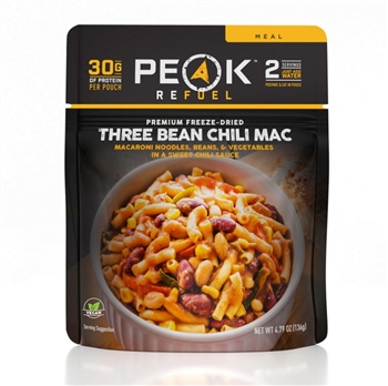 Peak Refuel Three Bean Chili Mac - Freeze Dried