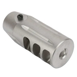 Sako/Tikka - Tactical Conical Muzzle Brake - 5/8"x24TPI - .30 Cal & Under - Stainless Steel