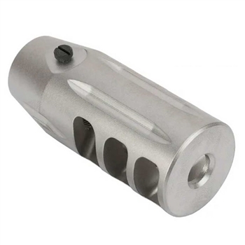 Sako/Tikka - Tactical Conical Muzzle Brake - 5/8"x24TPI - .30 Cal & Under - Stainless Steel