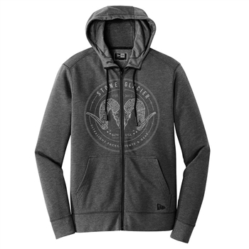 Stone Glacier - Ram Skull Zip Hoody - Charcoal