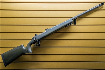 Snowy Mountain Rifles - Alpine Hunter 280 Ackley Improved - 22" - Distressed OD Green w/ Exposed Carbon