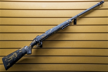 Snowy Mountain Rifles - Full Curl 7 SAUM - 22" -  Black Multicam w/ Burnt Bronze