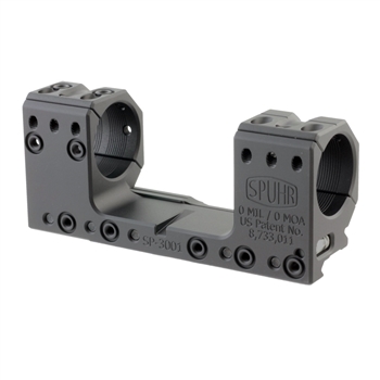 SPUHR - Picatinny Mount Integrated ACI - 30mm Tube - 1.81" Height - 0 MOA / 0 MIL - SP-3001