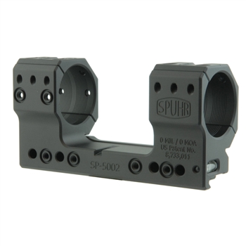 SPUHR - Picatinny Mount Integrated ACI - 35mm Tube - 1.5" Height - 0 MOA / 0 MIL - SP-5002