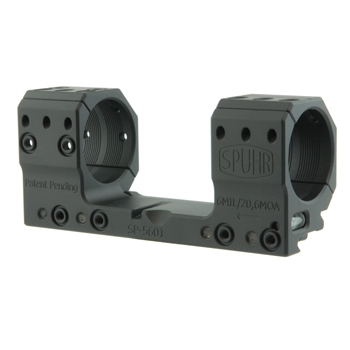 SPUHR - Picatinny Mount Integrated ACI - 35mm Tube - 1.18" Height - 20.6 MOA / 6 MIL - SP-5601