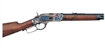 Uberti 1873 Short Rifle Case Hardened Lever - 357 Mag - 20" - A-Grade Walnut - 271