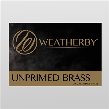 Weatherby - Unprimed Brass - 6.5 WBY RPM - 20ct