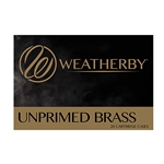 Weatherby Unprimed Brass - 6.5 Weatherby RPM - 20 CT