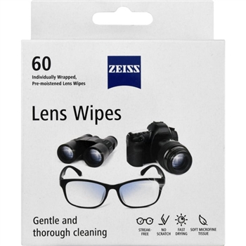 Zeiss - Lens Wipes - 60 Pack