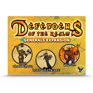 Defenders of the Realm: Alternate Generals (unpainted)