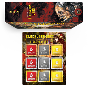 Clockwork Wars: Discovery Card Mat