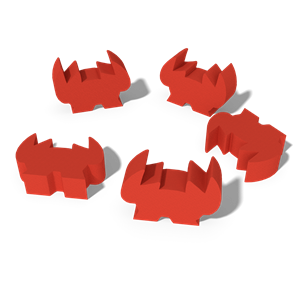 Fleet: Crab Meeples