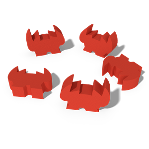 Fleet: Crab Meeples