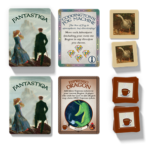 Fantastiqa: Expansions - #5 Wild Goose Chase, Espresso Dragons, & Exclusive Artifacts