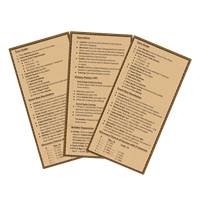 Empires: Age of Discovery - Player Reference Cards