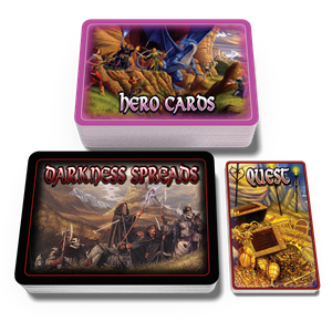 Defenders of the Realm: Base Game Replacement Card Decks