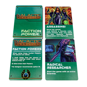 Empires: Galactic Rebellion - Faction Power Cards