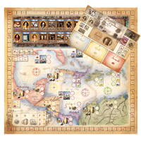 Francis Drake: Replacement Parts - Game Board & Plymoth Harbor Board