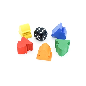 Francis Drake: Replacement Parts - Set of Scoring Markers & Wood Die