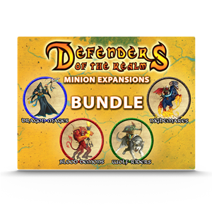 Defenders of the Realm: Minions Expansion Bundle (Includes Demon, Dragon, Orc, & Undead)