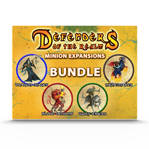 Defenders of the Realm: Minions Expansion Bundle (Includes Demon, Dragon, Orc, & Undead)