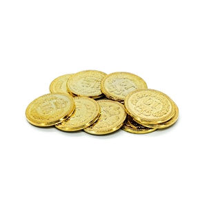 Generic Metal Coins: #10 (set of 10) (Lisboa, Brass)