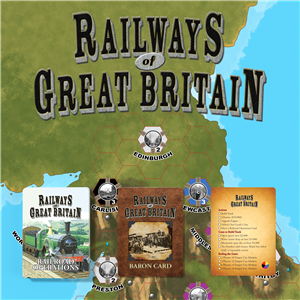 Railways Updated Map & Cards - Great Britain