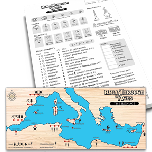 Roll through the Ages: The Iron Age - Mediterranean Expansion + Extra Score Pad