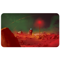 On Mars: Cover Art Playmat