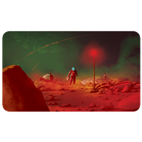 On Mars: Cover Art Playmat