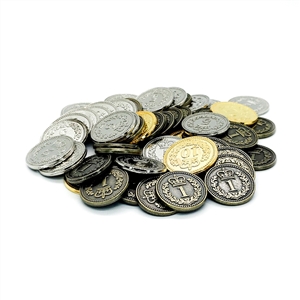Lisboa Metal Coins: Set of 55
