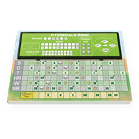 Baseball Highlights: The Dice Game Score Pad