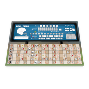 Football Highlights: The Dice Game Score Pad