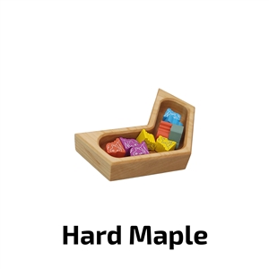 Deluxe Game Trays - Small Solo - Hard Maple