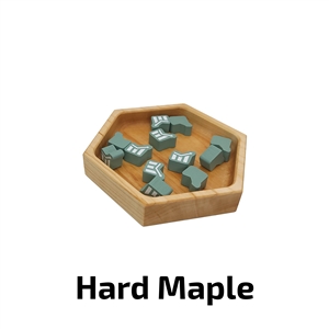 Deluxe Game Trays - Medium Solo - Hard Maple