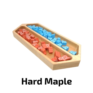 Deluxe Game Trays - Large Duo - Hard Maple