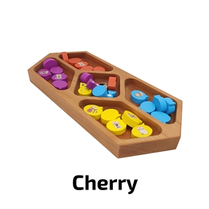 Deluxe Game Trays - Large Penta - Cherry