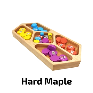 Deluxe Game Trays - Large Penta - Hard Maple