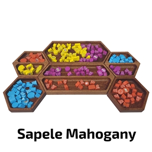 Deluxe Game Tray Bundles - Premium Bundle - Sapele Mahogany
