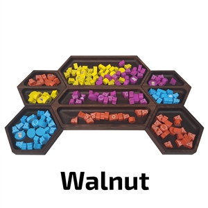 Deluxe Game Tray Bundles - Premium Bundle - Walnut