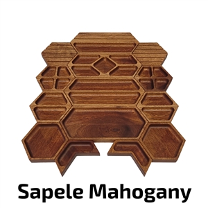 Deluxe Game Tray Bundles - Ultimate Bundle - Sapele Mahogany