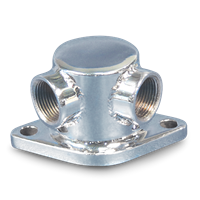 Water Outlet-SS Chevy 3/4"
