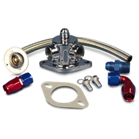 Thermostat Kit-Stainless Steel SB & BB Chevy 3/4" Npt Fittings
