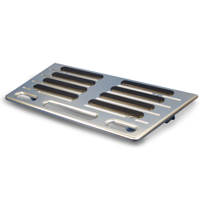 Billet Aluminum Swim Steps with rubber inserts 14" X 28"