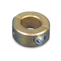 SAFETY COLLAR 1" CAD PLATED