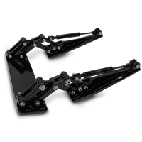 Heavy Duty Dual Scissor Hinge With Struts