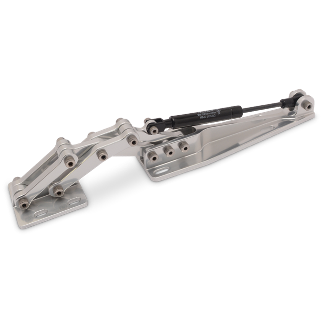 Heavy Duty Single Scissor Hinge With Strut